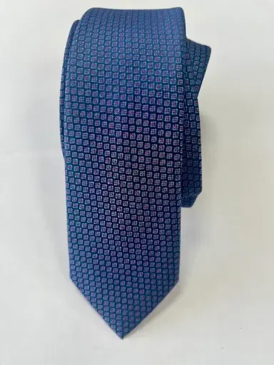 [6276-1] Corbata microfibra pala estrecha 6 cm. 